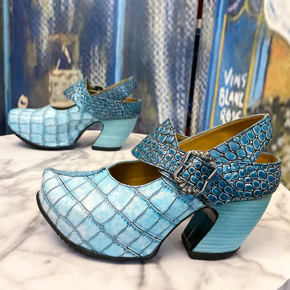 John Fluevog Prepare Generator Platform Slingback… - image 2